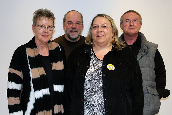 Regina Gorsboth, Dirk Toepper, Stephie Karger, Josef Peitz, Foto: Wolfgang Benning